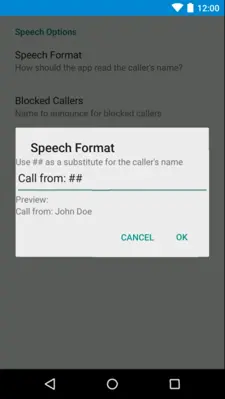 Voice Caller ID android App screenshot 2