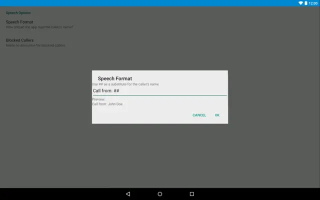 Voice Caller ID android App screenshot 8